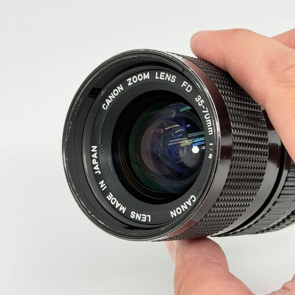 Canon Zoom Lens FD 35-70mm 1:4 Aperture Macro *Focus Ring Stuck at 35mm For Part